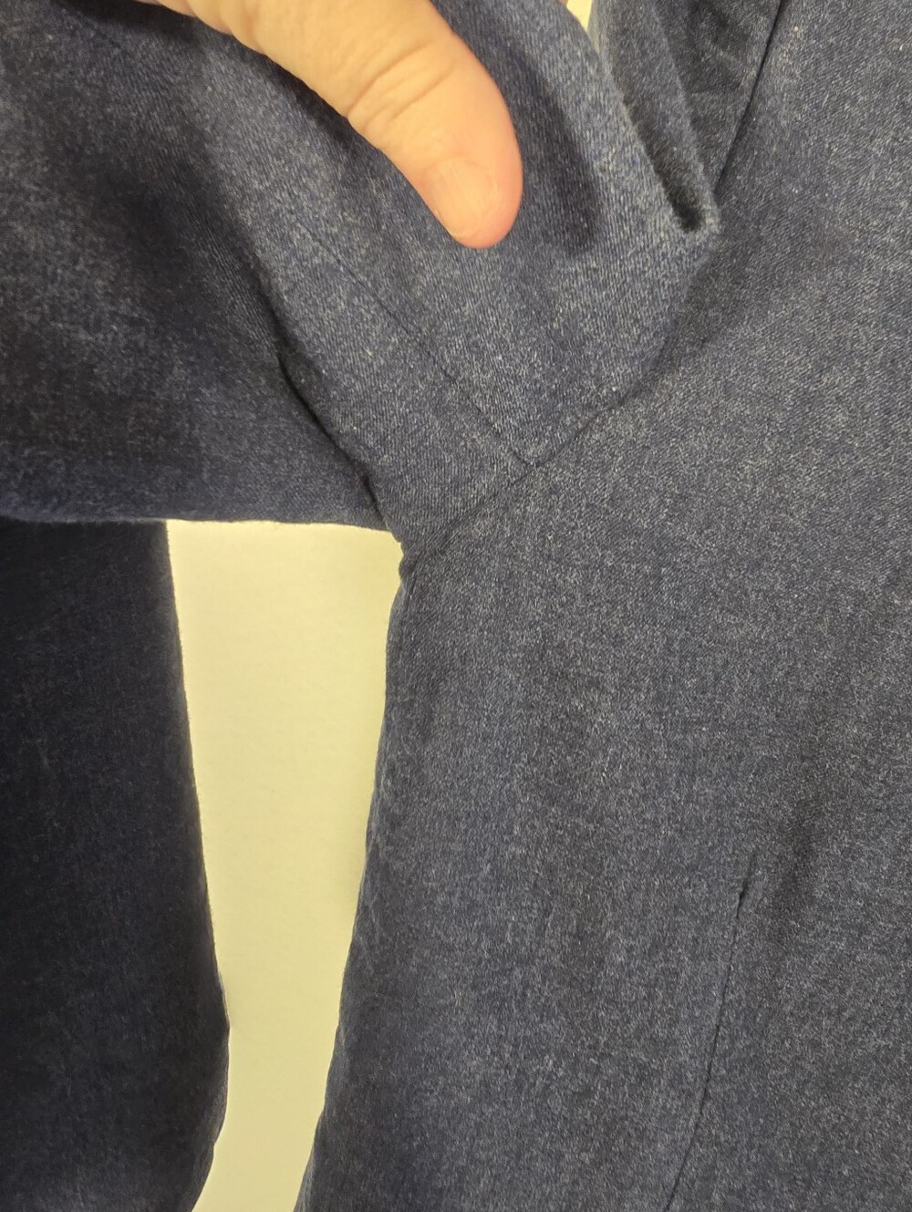 J.crew ThompsonCotton Blue 2 Button 5 Pocket Lightweight Chambray Blazer Mens 38 - Picture 10 of 16